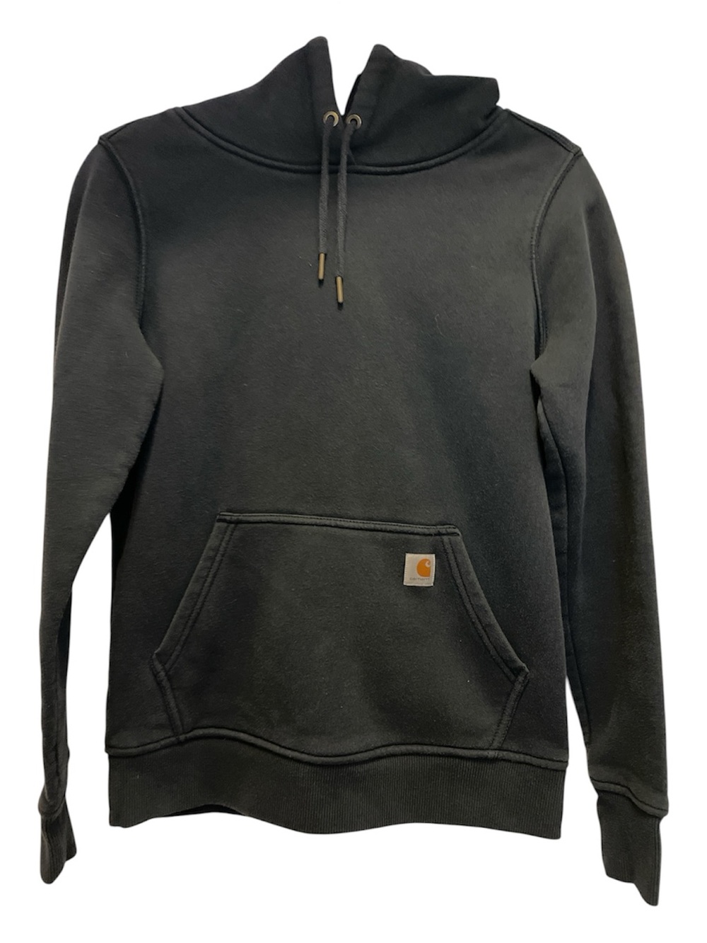 Carhartt Navy Blue Hooded Pullover with Kangaroo Pocket